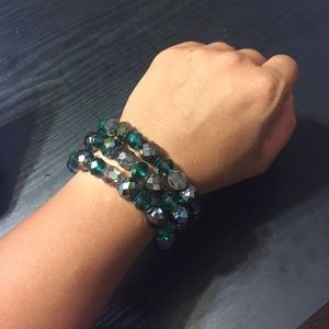 Iridescent Bracelet Triple-Set